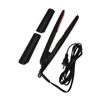 Steam Hair Straightening Iron - Steam Infusion Technology, 1.25 Inch Titanium Plates, Auto Shut-Off