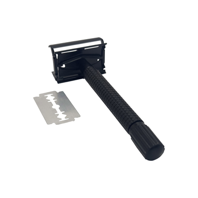 Manual adjustment of imported stainless steel blade double side safety razor