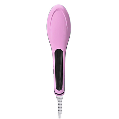 Portable Hair Styling Comb Customized Temperature Control LCD Display