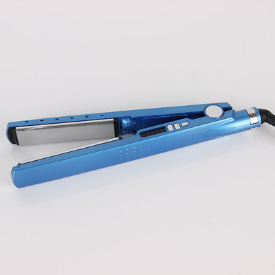 Dual Voltage Digital Hair Straightening Tools Flat Iron Pro Nano Titanium Plated