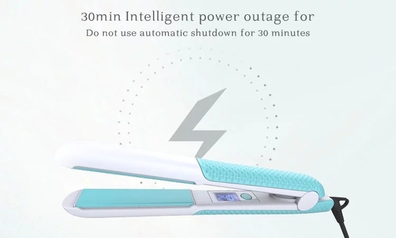 Customized LCD Digital Professional Hair Iron Straighteners ROHS Certifiation