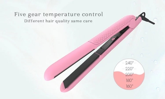 Customized LCD Digital Professional Hair Iron Straighteners ROHS Certifiation