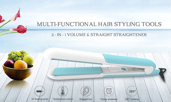 Customized LCD Digital Professional Hair Iron Straighteners ROHS Certifiation