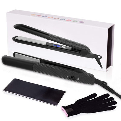 Customized LCD Digital Professional Hair Iron Straighteners ROHS Certifiation
