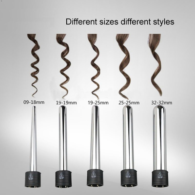 Multi - Function Hair Curling Iron Rechargeable Curling Iron PTC Heater Type