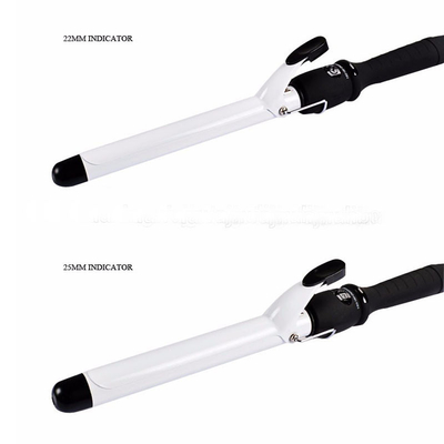 45w Electric Spiral Curling Iron Custom Heat Barrel Size Universal Voltage