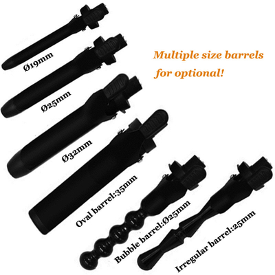 6 In One Rotating Hair Curling Iron Interchangeable Hair Steam Curling Iron